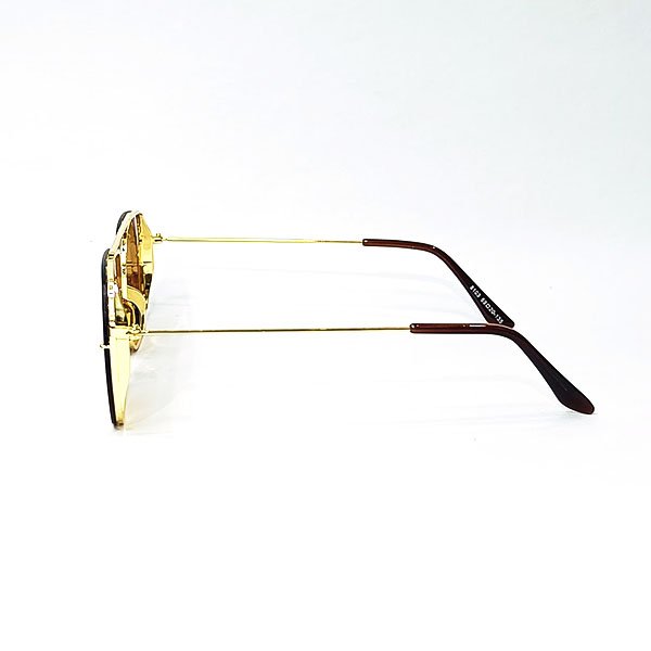 Golden Era Gradient Square Aviator Sunglasses For Men & Women